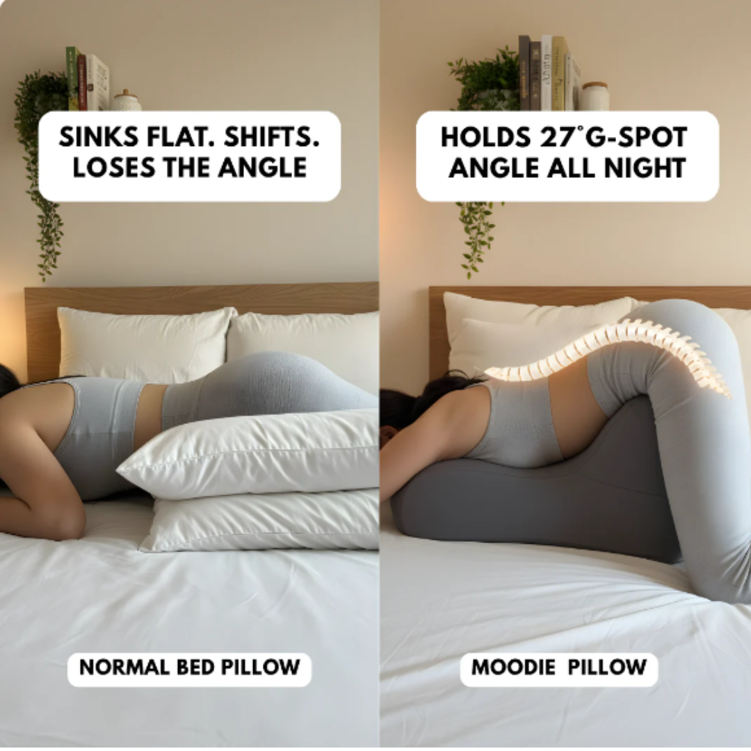 The Pillow That Makes Her Grip The Sheets